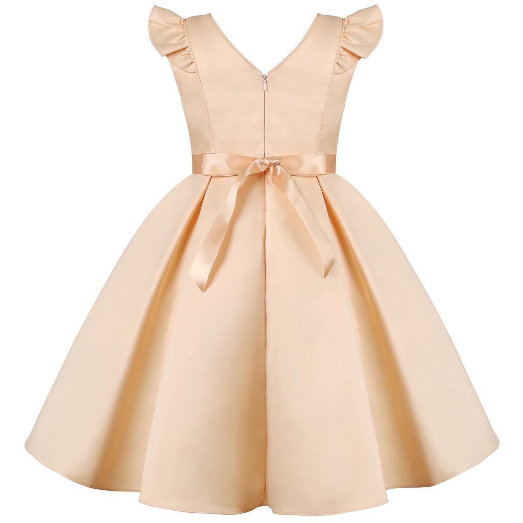 Girls' Dresses Children's Sequin Dresses Holiday Party Princess Sparkling Kids Birthday Dress Elegant Soft Party Dress Ball Gown for Girls