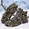 Men Warm Hiking Boots Winter Outdoor Camouflage Desert Boots Military Non-slip  Comfortable Wear-resistant Boots Size 35-48