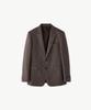 STCO Extra Fine Wool 49% Light Brushed Suit Jacket Two-Tone Brown (Classic Fit)_Ssjvd61Csh