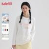 Baleno Women's Butterfly Print Pure Cotton Long Sleeve T-Shirt