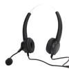 Call Center Headset Adjustable Wired Noise Cancelling Customer Service Headset for RJ9 Headset Interface
