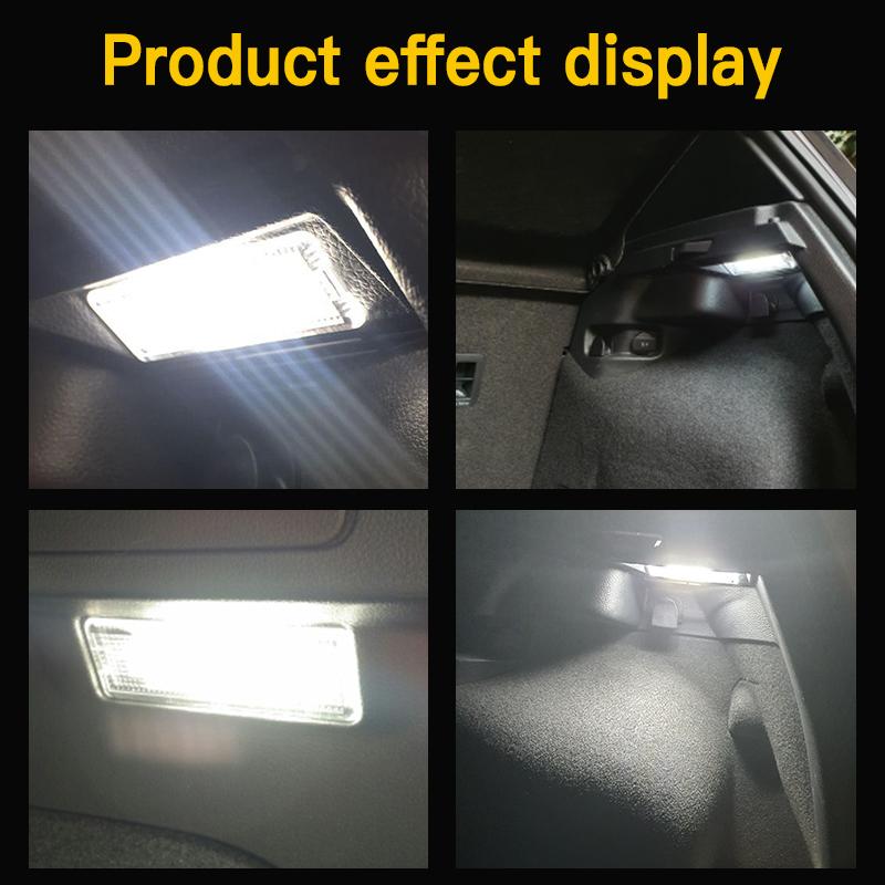 1pc/2pcs LED Trunk Light Luggage Compartment Lamps For Seat Cordoba 2002-2009 Altea 2004-up Altea XL 2006-2009 OEM#: 1KD947101