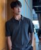 MINDBRIDGE [On] Washable Cable Collar Short Sleeve Knit - 2 Colors