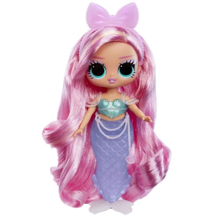 L.O.L. Surprise! Tweens - Sirene Lola - Poupée avec queue de sirene qui change de couleur, Nageoire mobile, Accessoires - 4 ans