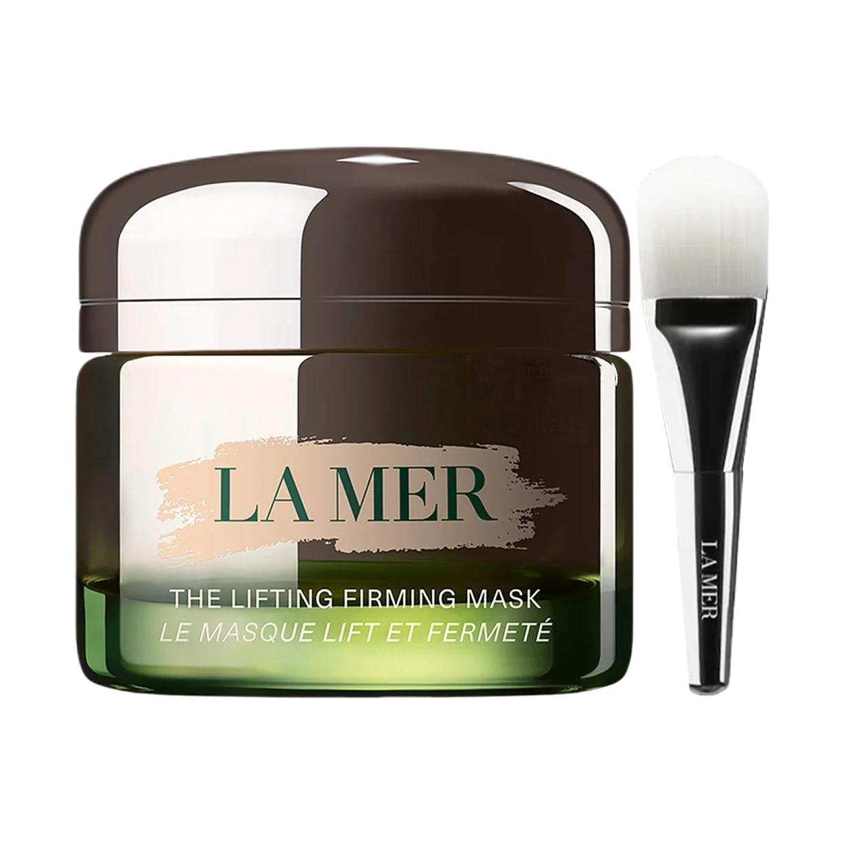 La Mer THE NEW LIFTING FIRMING MASK Leave-on treatment plumps and hydrates 50ml+Mask Brush