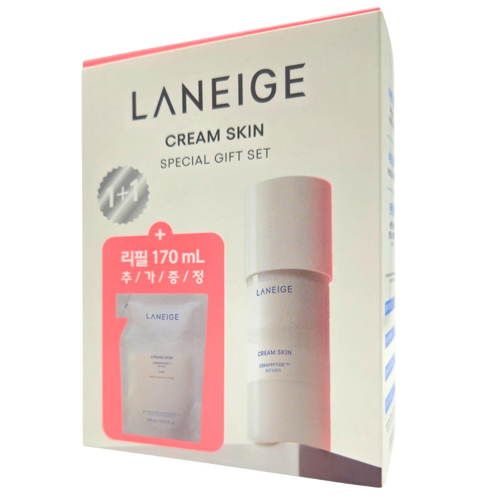 [LANEIGE] Cream Skin Cerapeptide™ Refiner 170ml+170ml 1 SET (170ml+170ml)
