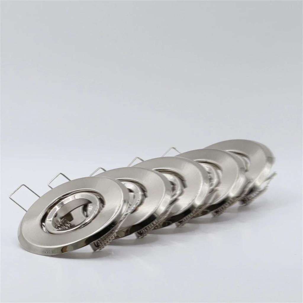 5/10 Pcs Led Ceiling Spotlight Bulbs Bracket MR11 Lampholder Recessed Lamp Fitting Round Source Lighting Indoor