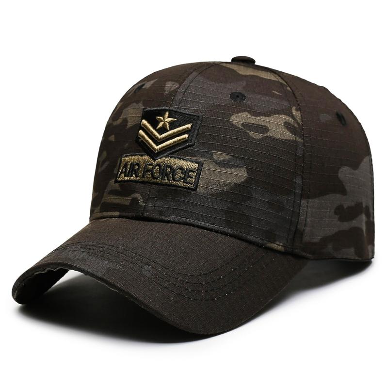 

Camouflage Tactical Cap Men s Outdoor Air Force Camouflage Baseball Cap Sunshade Sunscreen Adjustable Breathable Cap