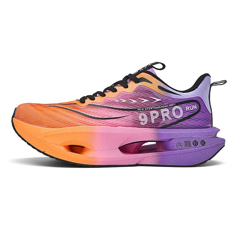 Cushioning Running Shoes 9PRO for Men Carbon Board Sneakers Outdoor Training Sports Lightweight Breathable Shoes Women's