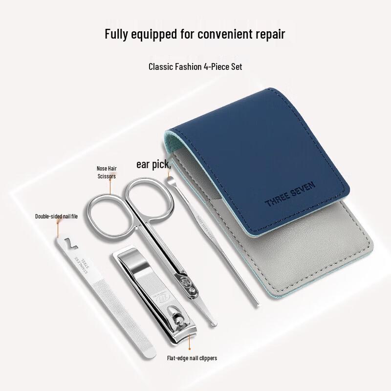 777 Three Seven 4-Piece Nail Care Set