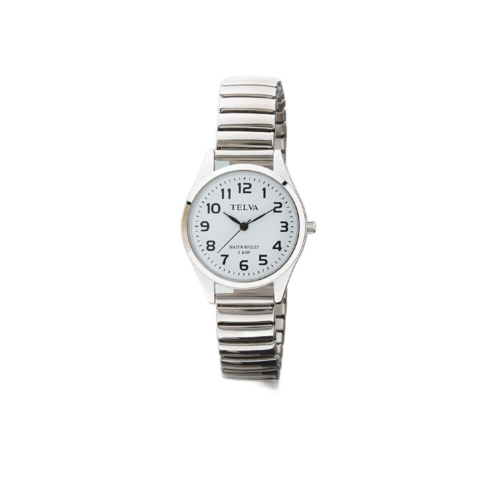 

[Clefer] Analog Watch Waterproof Bellows Metal Band 190420 Women s Silver