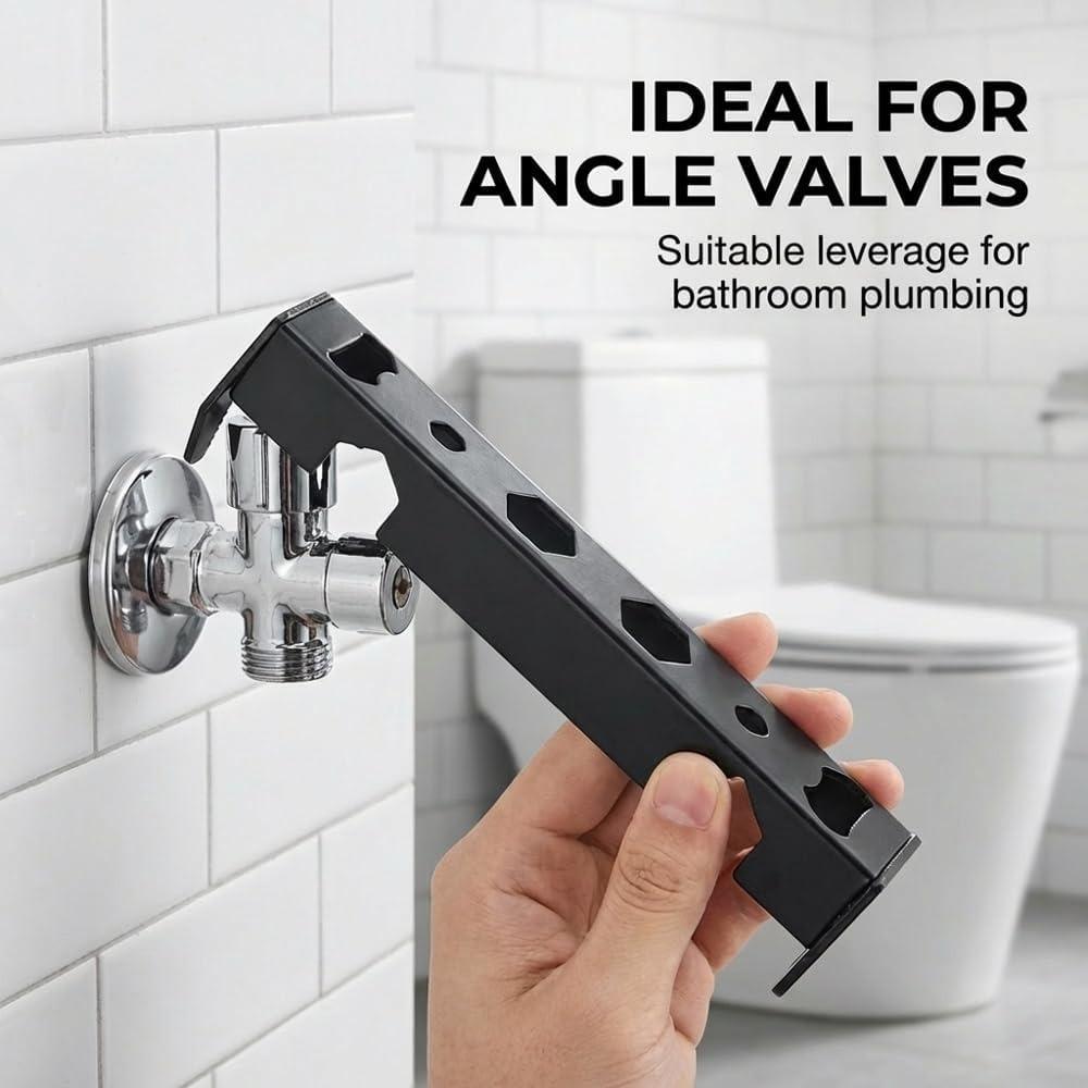 2-piece Multi-functional Sink Wrench Set, 2026 New Sink and Faucet Wrench, Suitable for Plumbing Tools In Confined Spaces.