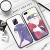 JW85 Naruto Hinata Sakura Černý měkký kryt pro Samsung Note 20 Lite S24 Ultra S23 A03 A05 A06 A11 A71 A15 A16 A13 A24 A25 A33 A52 A53 A50 M55 M35 Plus