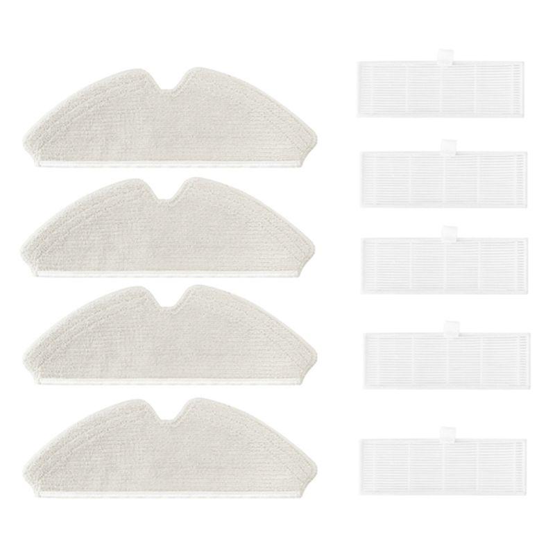 

ABUL-For Proscenic M7 Pro / Kyvol Cybovac S31 / HONITURE Q6 / Uoni V980 Plus Robot Vacuum Accessory Hepa Filter Mop Cloth