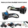 Motorcycle Handlebar Switch Control Universal Left and Right Switch 7/8 Inch Waterproof Electric Start Handle Controller Switch