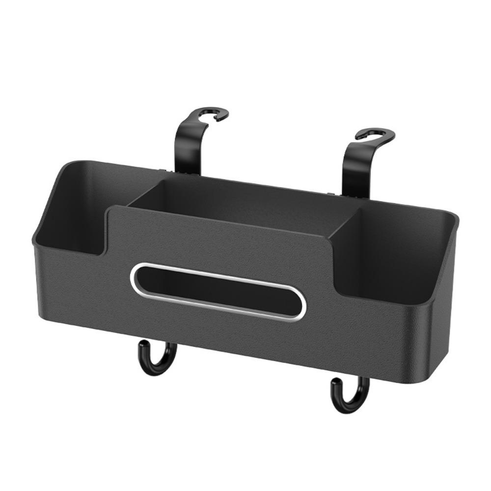 

Large Capacity Car Headrest Organizer Multifunctional Auto Storage Rack Vehicle Storage чёрный