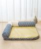 Aimoha Japanese Style Cool Washable Pet Bed Cat Dog M Blue