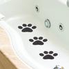 Floor Adhesive Paw Decals Footprint Anti-slip Stickers Home Decor Bathtub Grips Non
