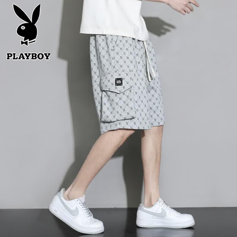 PLAYBOY Men s Ice Silk Cargo Shorts XL