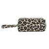 Geantă Cosmetică de Călătorie Imprimeu Leopard Zebră Geantă Machiaj Pungă Cosmetică cu Fermoar pentru Pensule Machiaj Pixuri rujuri