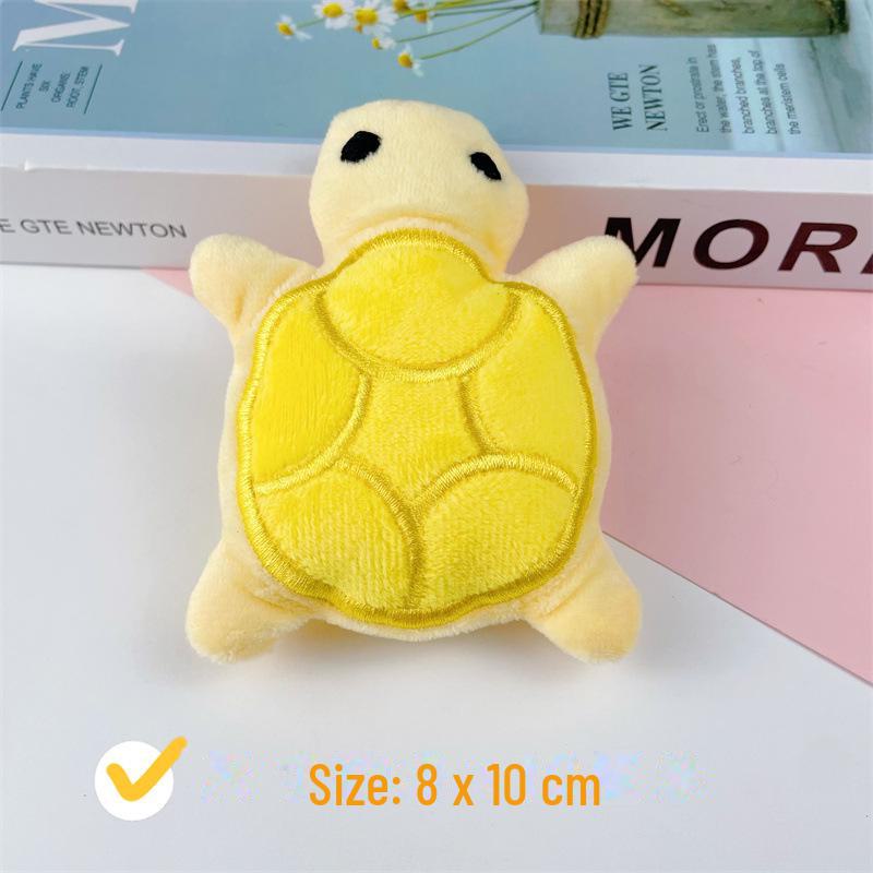 Xiaohongshu Cartoon Turtle Doll Rucksack, Anhänger, Haarnadel, Bekleidungszubehör und Kinderspielzeug