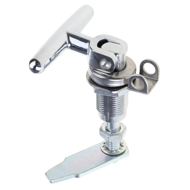 Secure Foldable T Handle Latchs Trailer Toolbox Drawer Cabinet Door Lock Accessories for Indoor Shop Office Door Locking