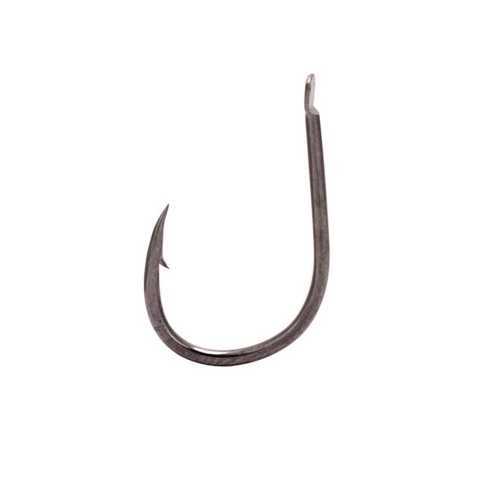 500PCS 3#-12# Barbed Fishing Hooks High Carbon Steel Fishing Hooks  Catfish Fishing
