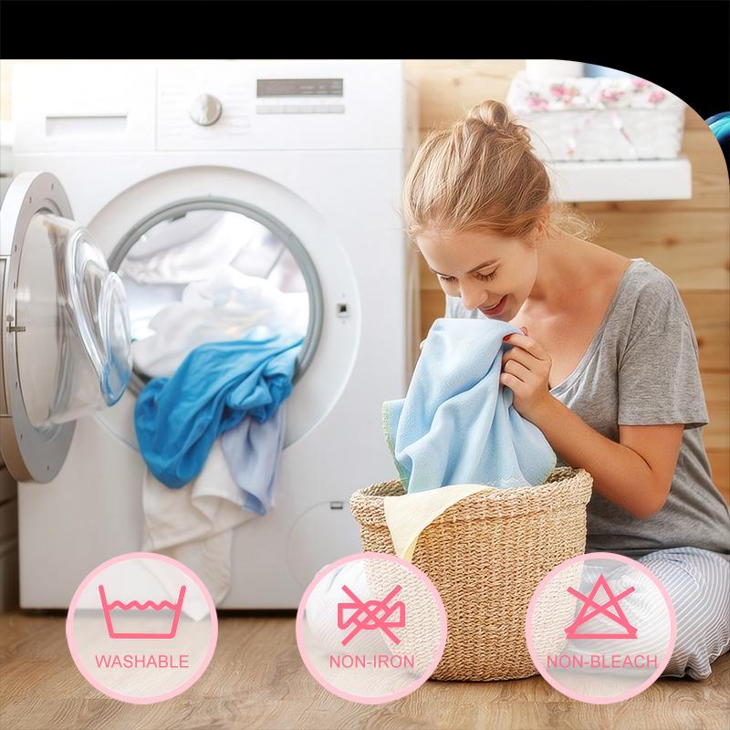 Simple 1 Modern Circular Geometry Printed Matte Fitted Sheet, Bedroom Printed Bed Cover, Bedding Excluding Pillowcases