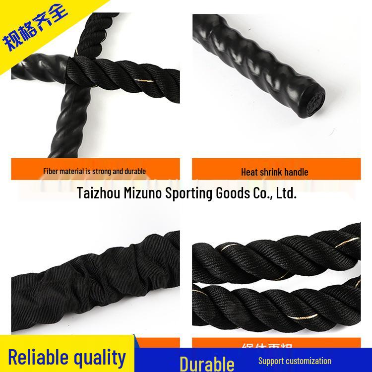 Weighted MMA Fitness Jump Rope for Arm Strength and UFC Training