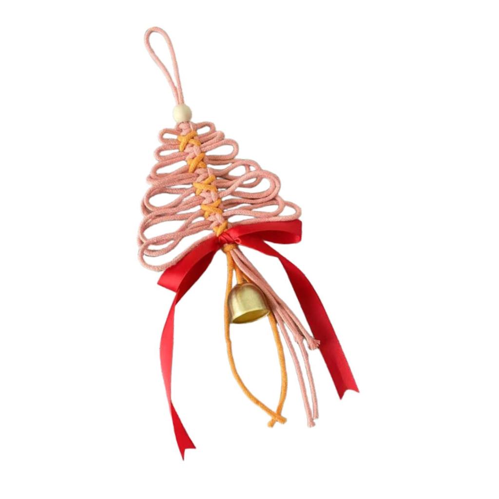 Christmas Tree Pendant Hanging Ornament Christmas Decoration Multifunctional Creative with Bell for Living Room Festive Home