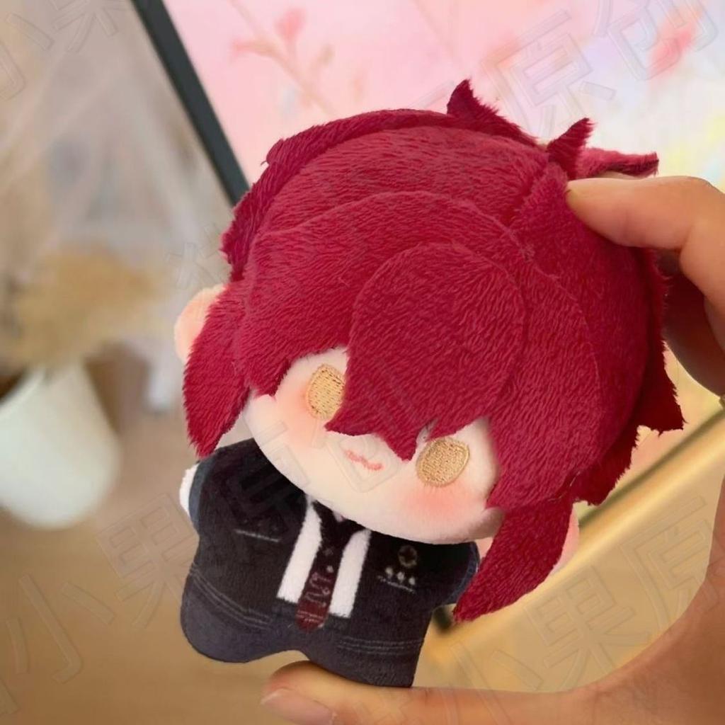 10Cm Anime Game Collar×Malice Okazaki Kei Enomoto Mineo Sasaduka Takeru Cosplay Plush Doll Cute Backpack Pendant Keychain Gifts
