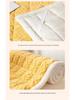 Winter Milk Velvet Mattress Topper for Dorms - Thick Coral Fleece Pad for Single Beds