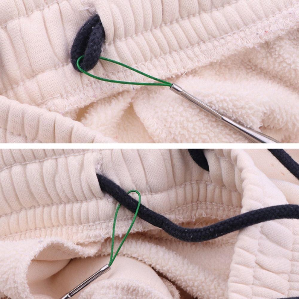 Flexible Belt Threading Needle Multi Functional Hand Tool Loop Turner Hook DIY Crafts Crochet Wearing Threaders Guide