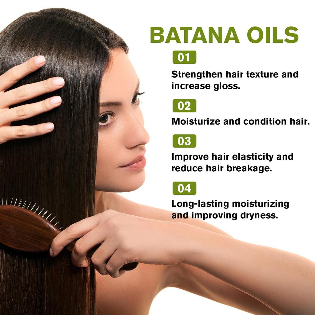 Batana Oil Hair Oil-Improve Hair Elasticity And Reduce Hair Breakage-Moisturizing And Increase Hair Gloss-Suitable For All Hair Types, 120ml