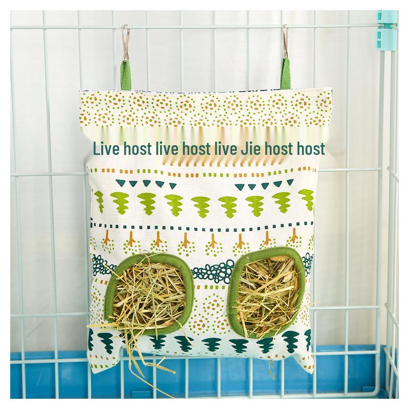 Heufütterungstasche mit großer Kapazität für Kaninchen und Meerschweinchen