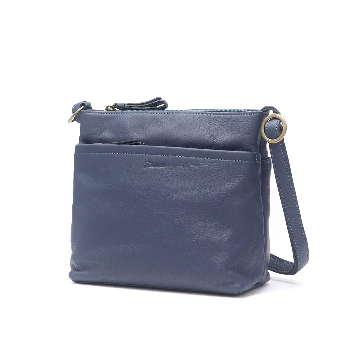 

Shoulder Bag Genuine Leather Navy [Dakota] Women s DA-1034672-60 Темно-синій