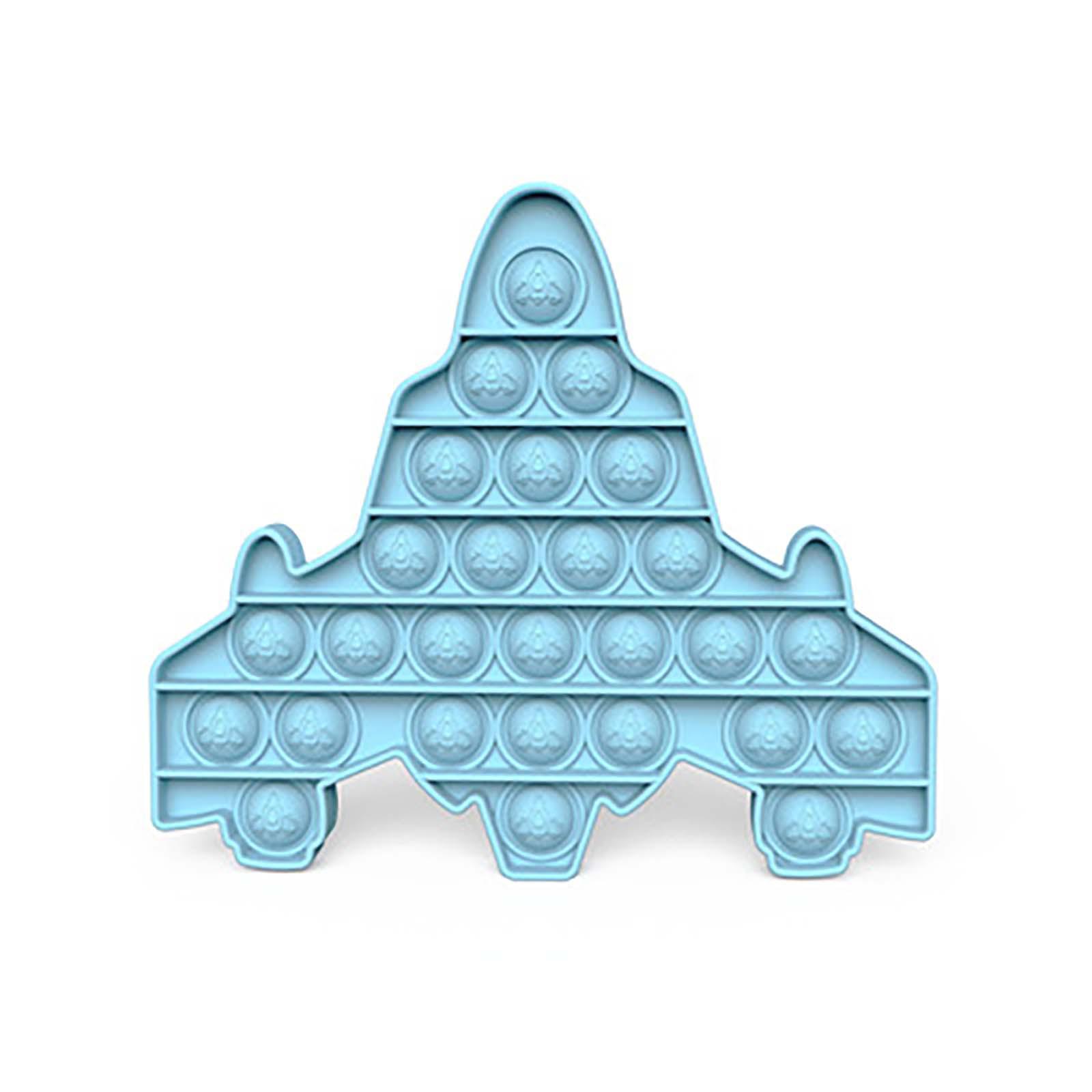 

Красочный пресс-пузырь, настольные развивающие игрушки, детская интерактивная игра синий