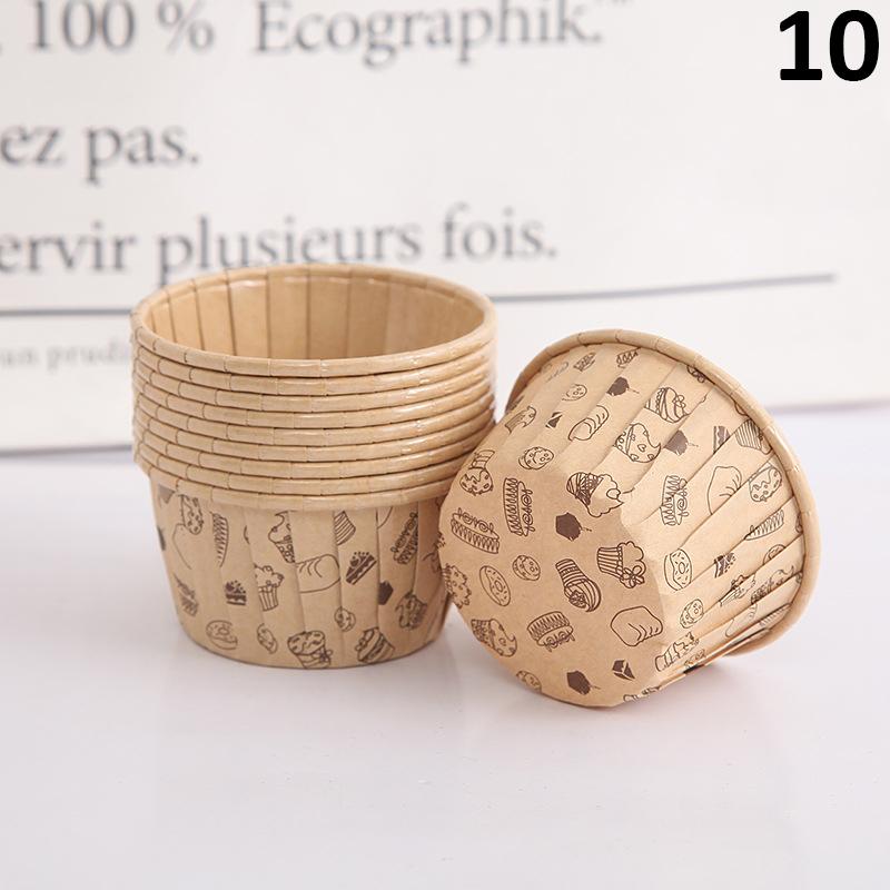 

50 шт. лоток для выпечки, кассеты из фольги, золотой бумажный стаканчик, вкладыш для кексов, лоток для обертки для кексов 50pcs