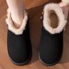 Cotton Slippers Men's Bag with Winter Warm Thick Sole, New Style for Outerwear with Added Fleece, Versatile New Cotton Shoes for Women