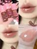 Haggard Lip Gloss Little Fat Dude Lip Balm Transparent Layered Glass Lip H02 Tender Pink Mirror Glossy Nude Color for Women