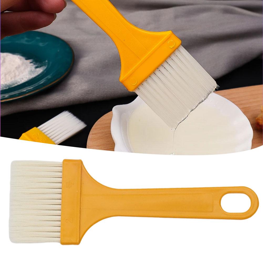 Barbecue Brush With Thin Handle Plate Oil Brushes Pastry Barbecue Portable Kitchen Home Small P U2S0