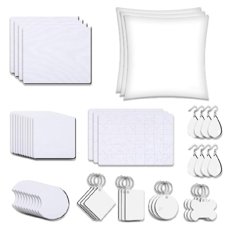 Sublimation Blanks Products Sublimation Earring Blanks Heat Transfer Keychain 1