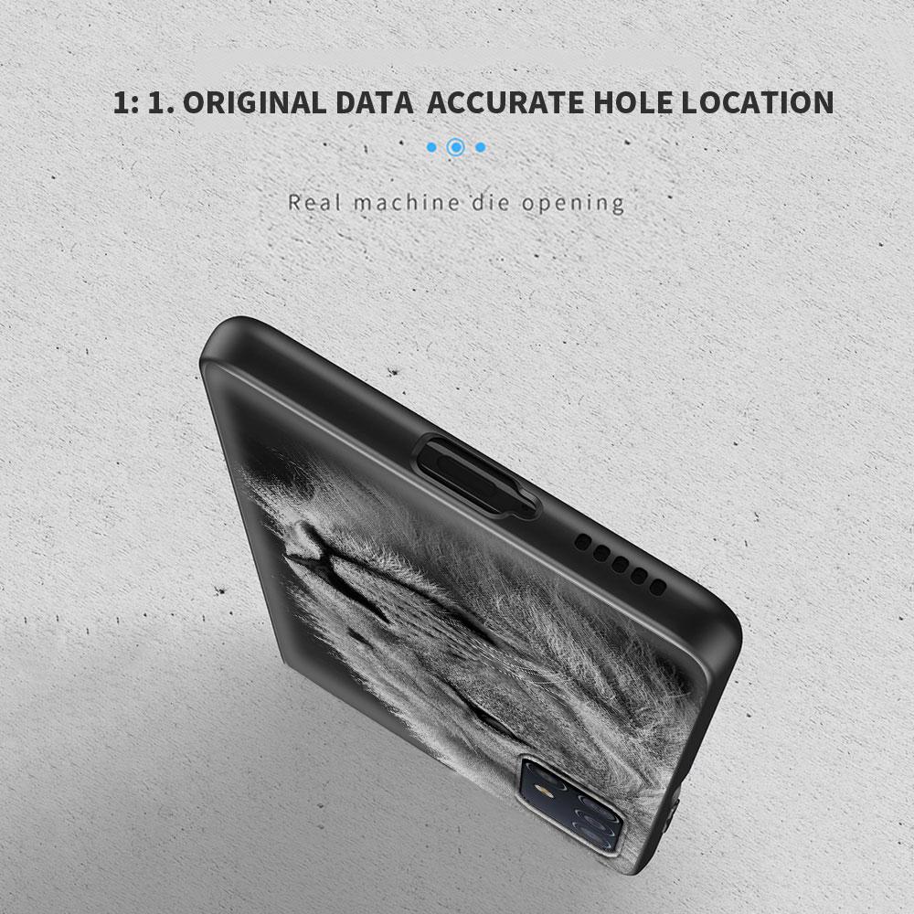 Fall Für Samsung A91 A72 A71 A52 A51 A42 A41 A32 A31 A21 EU A21s A12 A11 A02s A02 A01 Abdeckung Fundas Shell Lions