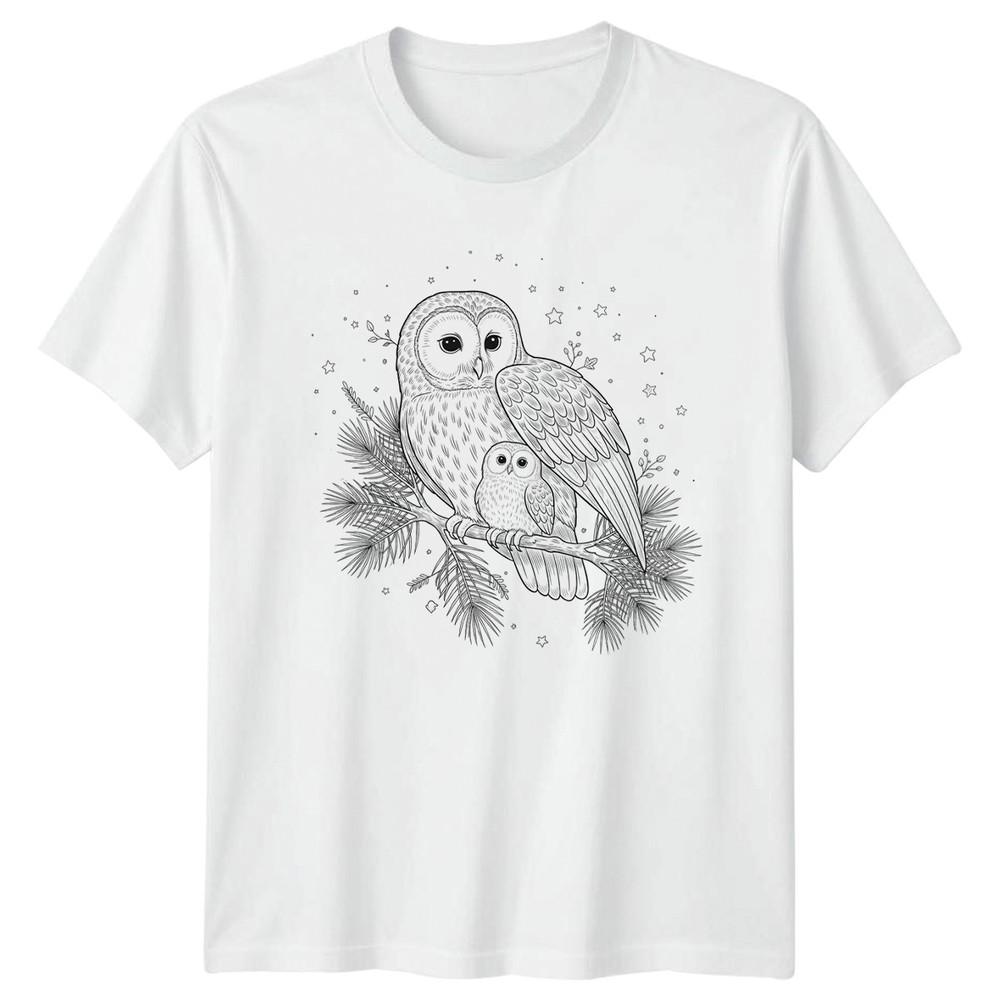 Always By Your Side Mother And Baby TShirt Baby Owl Wildlife Mothers Day S
