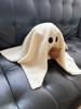 Halloween Ghost Plush Doll: Gus the Ghost with Pumpkin Pillow