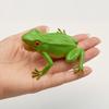 Simulated Frog Model with Lifelike Sound Stress Relief Realistic Toad Squeeze Toy Toddlers Educational Animal Prank Toy Gag Gift