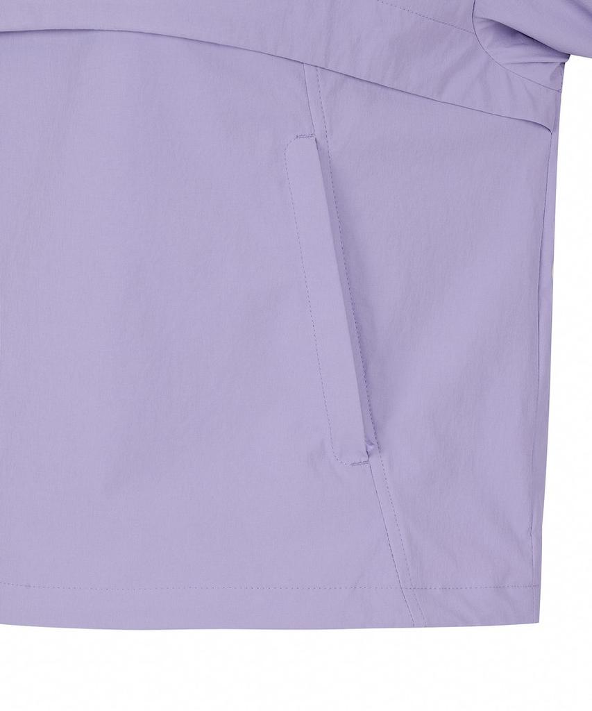 Discovery Expedition Women'S Freshvent Lightweight Woven Training Hooded Anorak (L.Violet)