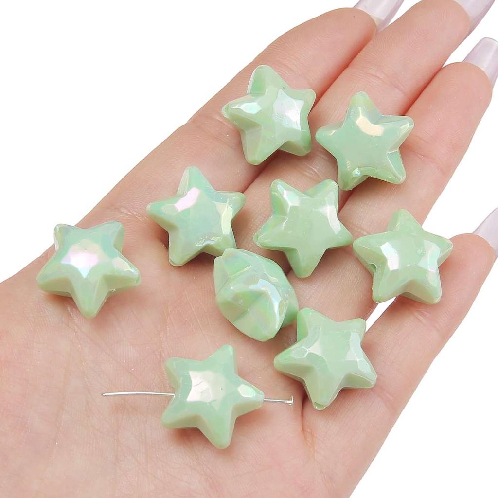 [19X17mm] Color-Plated Peach Heart Beads  Cream Heart-Shaped Beads DIY Handmade Jewelry Accessories