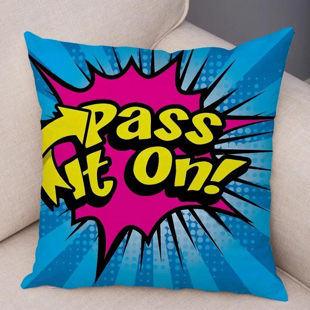 

Поп-арт Наволочка Полиэстер Наволочка Диван Кресло Кровать Гостиная Декоративная наволочка 30x30cm бежевый