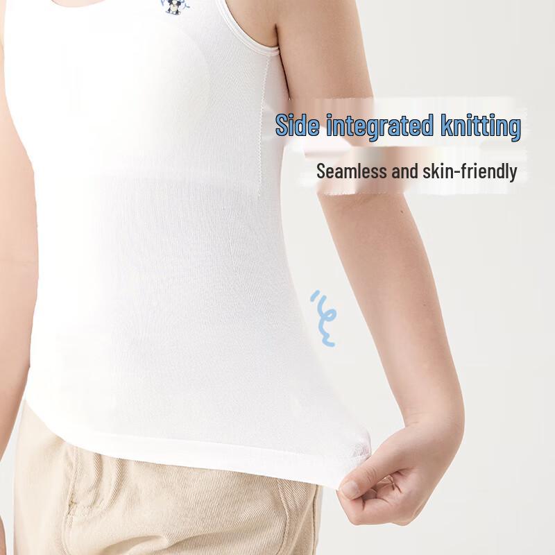Girls' Seamless Padded Camisole Vest